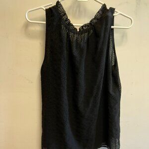 Loft Black Blouse
